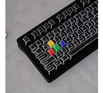 142 taustiņi Custom PBT Keycaps Dye Sub Black Manga Keycaps Set Fit for 61/64/87/104/108 Cherry Mx Switches Mechanical Keyboard