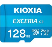 Microsd atmiņas karte 128gb gen3 uhsi u3 v30 adapteris exceria