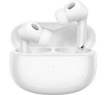 Xiaomi Buds 3T Pro Bluetooth austiņas (aktīvā automātiskā trokšņu slāpēšana, caurspīdīguma režīms, augstākās kvalitātes telpiskā skaņa, līdz 24 stundu akumulatora darbības laiks ar bezvadu uzlādes kārbu, IP55) baltas