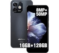 Ulefone Note 16 Pro viedtālrunis bez līguma 50MP + 8MP mobilais tālrunis lēts 16GBRAM + 128GBROM/TF-256GB 4400mAh 6.52" 4G Dual SIM Android mobilais tālrunis bez līguma GPS/OTG/Face ID/Fingerprint