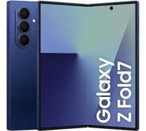 Samsung Galaxy Z Fold7 AI viedtālrunis ar Galaxy AI, AI tālrunis ar Android, salokāms dizains, liels ekrāns daudzuzdevumu veikšanai, 200 MP kamera, 256 GB, 12 GB RAM, zila ēnu krāsa