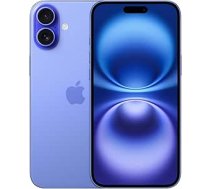 Apple iPhone 16, 128 GB, Ultramarīns (Atjaunots)