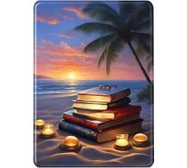 Futrālis Kindle Paperwhite 2015/2013/2012 Flip Silicone Protective Case, Auto Wake or Sleep Magnetic TPU Case, Blue Gold Marble Peony Pattern Case Kindle Paperwhite 7th/6th/5th Gen (10)