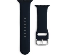 Silikona siksniņa Apple Watch Ultra 2-9/SE 42/44/45/49mm silikona siksniņa APS melna