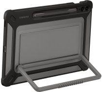 Samsung Bruņu futrālis ar statīvu Galaxy Tab S9 FE Outdoor Cover Case melns