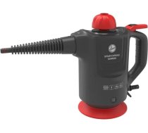 Tvaika tīrītājs Hoover SGE1000, sausais tvaiks tekstilizstrādājumiem, mitrais tvaiks cietām virsmām, plašs piederumu klāsts, 1000 W, 4 bāri, tvertne 0,37 l, 20 min, 5 m kabelis, sarkans, titāna un sarkans
