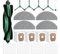 Irobot Roomba Combo 2 Essential 18 gabalu putekļsūcēja piederumu komplekts - 1 rullīša birste, 4 HEPA filtri, 4 salvetes, 4 sānu birstes, 4 putekļu maisiņi, 1 tīrīšanas birste.