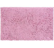 PANA Premium Chenille vannas paklājs (50 x 80 cm) - vannas paklājs no īpaši mīkstām šķiedrām - absorbējošs un mazgājams - dušas paklājs, vannas paklājs, vannas istabas paklājs - krāsa: Rozā