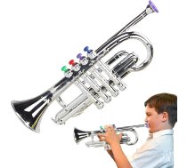 Rotaļlieta – trompete, pūšaminstruments bērniem, agrīnās attīstības rotaļlieta, dzimšanas dienas dāvana, Ziemassvētki, bērnudārzs