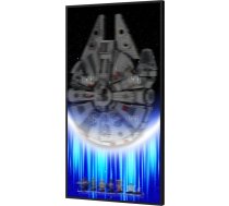 Ekspozīcijas stends, kas piemērots Lego 75257 „Millennium Falcon“ modelim, ar 3 mm biezu pamatni un 4 U-veida turētājiem modeļa uzstādīšanai, ietaupa vietu, viegli samontējams, radošs interjera dekors