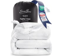 Sega no spalvām un dūnām 135 x 200 cm - Oeko-Tex sertificēta sega no mīkstām spalvām un dūnām - Sega no spalvām - RDS sertificēta vasaras un ziemas sega - Sega - Visu sezonu sega