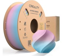 Creality PLA filaments Hyper PLA 1,75 mm filaments 3D printeriem Augsts ātrums 30-600 mm/s Dimensiju precizitāte +/- 0,02 mm Saderīgs ar lielāko daļu 3D printeru, 1 kg Varavīksnes krāsas