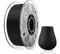 Creality PLA filaments, Hyper PLA RFID 3D printeru filaments, ātrdarbīgs 30-600 mm, 1 kg spole, piemērots K2 Plus Combo un vairumam 3D printeru (melns)