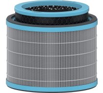 Leitz TruSens Allergy & Flu HEPA filtrs ar bungas filtru Leitz TruSens Z-2000/Z-2500 gaisa attīrītājam, pretvīrusu, 3-in-1 HEPA filtra bungas filtrs, sieta priekšfiltrs, aktīvās ogles filtrs, 2415117