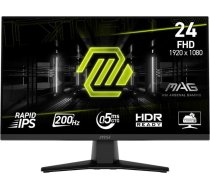 Monitors mag 242f 23,8 collu/led/fhd/flat/200hz/melns