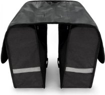 Wozinsky velosipēdu bagāžnieks dubultā 28 l melns (WBB34BK) / N/A