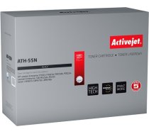 Effiki Activejet ath-55n toneris (aizstājējs hp 55a ce255a, canon crg-724; augstākais; 6000 lappušu; melns)