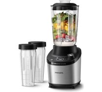 Philips 7000 sērijas augstas veiktspējas blenderis - ProBlend Ultra tehnoloģija, 1500 W, 2 l stikla trauks, ātras izvēles programmas kokteiļiem un zupām, HomeID lietotne, daļas, kuras var mazgāt trauku mazgājamā mašīnā (HR3760/10)
