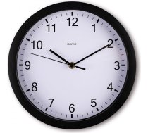 Elba sienas pulkstenis 25cm melns