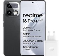 realme viedtālrunis 16 Pro+ 5G 512 GB 12 GB Master Grey INT+NFC RMX5131 EU