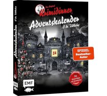 Oficiālais bēgšanas adventes kalendārs oriģinālajam Krimidinner: O du Tödliche - Ziemassvētki Eštonbūrī: Ar perforētām lapām... Izlozes biļetes uz izrādi