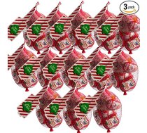 OYOY Ziemassvētku šokolādes figūriņas Piena šokolāde ar piena krējuma pildījumu Atsevišķi iepakots Ziemassvētku vecīša sniegavīrs Ideāli piemērots konfekšu batoniņam un Ziemassvētku ballīšu dāvanām (1000 g figūriņu maisījums)
