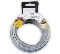 Elastīga kabeļu spole 1,5 mm pelēka bez halogēniem 20 m Ideāli piemērota drošām un efektīvām instalācijām, apvienojot elastību un elastību dažādiem elektrotehnikas lietojumiem.