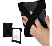 Strapsicle Kindle un Kobos siksniņa - Piemērota Paperwhite 11/12. paaudzes (6,8"/7"), Signature Edition - Colorsoft - 2 gabali - Liela izmēra - Melna