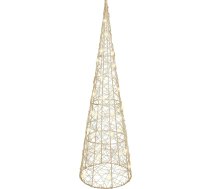Ziemassvētku piramīda 60 cm LED piramīda Ziemassvētku gaismas piramīdas Ziemassvētku konusa eglīte Ziemassvētku eglītes konuss Izgaismots Ziemassvētku gaismas konuss Ziemassvētku rotājums Iekštelpu rotājums Apgaismojums