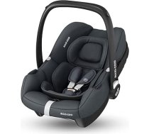 Maxi-Cosi CabrioFix i-Size bērnu autosēdeklītis 0-12 mēneši, maksimālais svars 12 kg Viegls i-Size bērnu sēdeklītis (3,2 kg) Saulessarga jumtiņš Polsterēts sēdeklis Piemērots daudziem Maxi-Cosi bērnu ratiņiem Essential Graphite