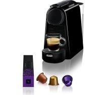 De'Longhi Nespresso Essenza Mini EN 85.B kafijas kapsulu automāts, laipni gaidīts komplekts ar dažādu garšu kapsulām, 19 bāru, sūkņa spiediens, kosmosa taupīšana, melns