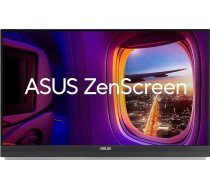 ASUS ZenScreen MB27ACF - 27 collu portatīvais USB monitors - WQHD 2560 x 1440, USB Type-C 70 W, HDMI, automātiska rotācija, statīvs, adaptīvā sinhronizācija - 100 Hz IPS panelis, 16:9, pret atspīdumiem aizsargāti skaļruņi