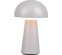 Reality Leuchten Lennon R52176177 LED ar akumulatoru darbināms āra galda apgaismojums Plastmasas Ultimate Grey ar 2x Watt LED, Touch Dimmer