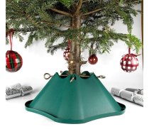 Bosmere G472 plastmasas Ziemassvētku eglītes statīvs, 2,4 m garš, stumbra diametrs 14 cm, zaļš