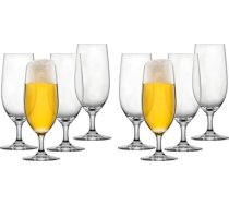 Schott Zwiesel alus glāzes „Beer Tulip Beer Basic“ 0,3 l (4 gab. komplekts), klasiskas alus glāzes pils alus pasniegšanai, trauku mazgājamā mašīnā mazgājamas Tritan kristāla glāzes, ražotas Vācijā (preces nr. 123659) (2 gab. iepakojums)