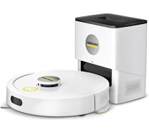 Karcher RVC 3 Comfort Extra putekļu sūcējs un grīdas tīrītājs robots, 15 000 Pa, darbības laiks līdz 130 minūtēm, vadība ar lietotni, telpas kartēšana, lāzera navigācija, kritiena sensori, atkritumu iztukšošana, piemērots cietajām grī