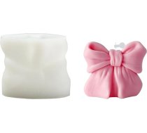„Stiesy“ sveces ar lenti – silikona veidnes ar loka formu, 3D epoksīda liešanas veidnes, aromātiskās aromterapijas sveces izgatavošanai, piemērotas pašdarināšanai, vaska ziepju izgatavošanai, rokdarbiem, ģipša izstrādājumiem, kāzām u