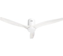 Hombli viedais griestu ventilators ar LED apgaismojumu – vadība ar lietotni un tālvadības pulti – balts ar koka imitāciju – 132 cm – kluss – WiFi – telpām līdz 12 m²