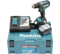 Makita DDF485RFJ akumulatora urbjmašīna ar 2X 3,0 Ah 18V akumulatoru