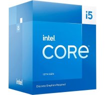 Intel Core i5-13400F galddatora procesors 10 kodoli (6 P-kodoli un 4 E-kodoli) 20 MB kešatmiņa, līdz 4,6 GHz