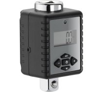 Digitālais griezes momenta atslēgas adapteris, reversa griezes momenta testeris ar maksimālās vērtības fiksāciju un signalizāciju, kompakts priekšslodzes griezes momenta mērītājs automobiļu remontam, reālā laika Nm Lb-ft displejs, 1/4 (17-3