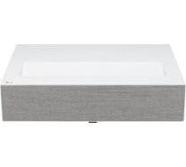 LG Electronics HU715QW projektors ar projekcijas diagonāli līdz 304,8 cm (120 collas), CineBeam īpaši maza attāluma lāzera 4K projektors (2500 lūmenu, bezvadu ekrāna koplietošanas funkcija, webOS 6.0), balts