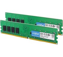 Crucial RAM 64GB komplekts (2x32GB) DDR4 3200MHz CL22 (vai 2933MHz, vai 2666MHz) datoriem paredzēta atmiņa CT2K32G4DFD832A