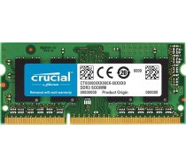 Crucial 8GB DDR3 1600 MT/s CL11 SODIMM 204 pin 1.35V/1.5V atmiņas modulis Mac datoriem
