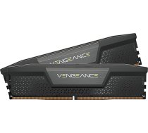 Corsair Vengeance CMK64GX5M2B5600C40 DDR5 64GB (2x32GB) 5600MHz C40 Intel optimizēta galddatora atmiņa (iebūvēta sprieguma kontrole, pielāgotie XMP 3.0 profili, kompakts formāts) melna