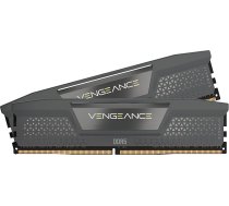 CORSAIR VENGEANCE DDR5 64GB (2x32GB) DDR5 5600MHz CL40 AMD EXPO Intel XMP iCUE saderīga datora atmiņa - pelēka (CMK64GX5M2B5600Z40)