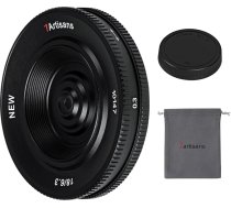 7artisans 18mm F6.3 Mark ⅡAPS-C objektīvs Ultra-Thin Prime priekš Canon EOS-M1 EOS-M2 EOS-M2 EOS-M3 M5 M6 M6 M10 M100 M50 kompaktajām bezspoguļa kamerām