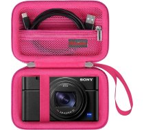 Elonbo aveņu fotokameras somiņa Sony ZV-1 ZV-1F ZV-1 II RX100 VII RX100 VII RX100 VI RX100 V RX100 IV RX100 III Compact Digital Camera Sony Vlogošanas kameras ceļojumu somiņa