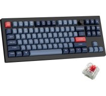 Keychron V3 Max QMK/VIA bezvadu mehāniskā tastatūra, TKL izkārtojums, 87 taustiņi RGB Bluetooth / 2,4 GHz / vadu Gateron slēdzis Mac Windows Linux ierīcēm