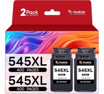 PG-545XL Multipack 545XL 545XL 545 XL kasetnes, kas saderīgas ar Canon 545 kasetnēm, kas saderīgas ar Canon Pixma TS3350 TS3355 TS3450 TS3150 MX495 kasetnēm (2 melnas)